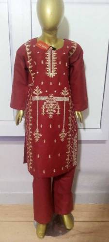 KIDS 2PC KURTI ...PURE..COTTON..FABRIC
