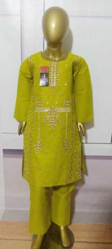 KIDS 2PC KURTI ...PURE..COTTON..FABRIC