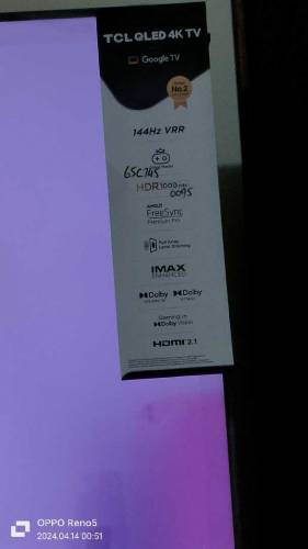 TCL Qled 65 inches 