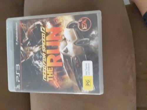 for PS3 Sony Need For Speed the run CD