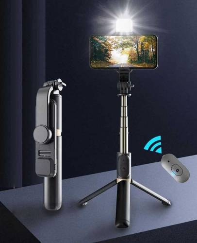 Premium Quality Multi function 3 in 1 Selfie Stick