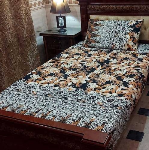 china crstal bedsheet for singal bed