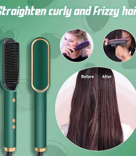 Professional Hair Straightener Brush 