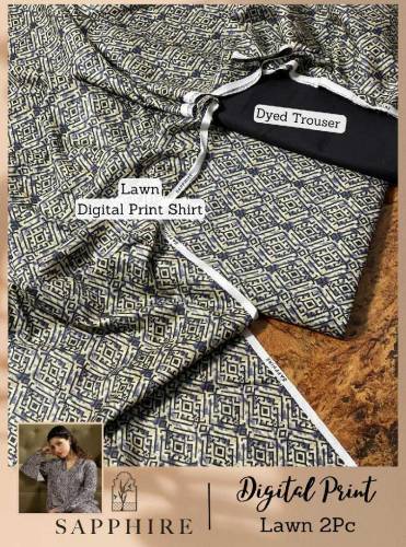 MULTI BRANDED 2 PCS SUMMER LAWN