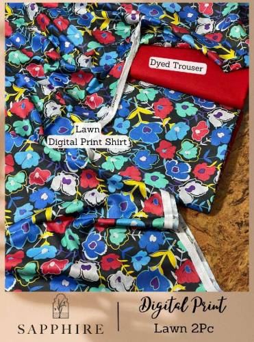 MULTI BRANDED 2 PCS SUMMER LAWN
