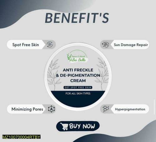 Anti-Freckls And De-Pegmention Cream