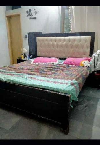 double bed with spring matress