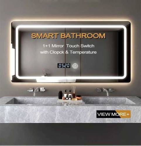 dc12v single button touch sensor switch Led clock temperature 