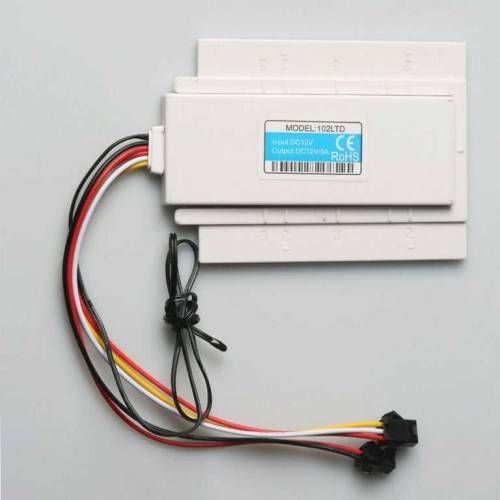 dc12v single button touch sensor switch Led clock temperature 