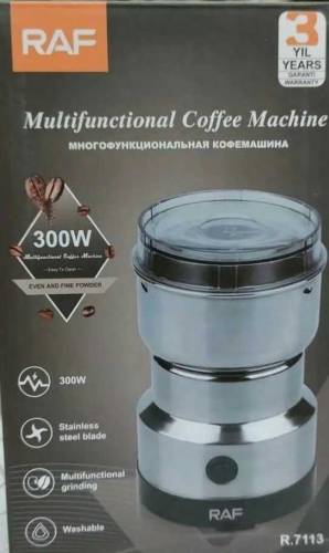 Electric grander. Mini grander with sharp blades. stainless steel gran