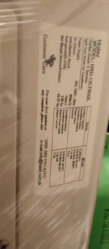 haier AC 1 ton Non inveter 