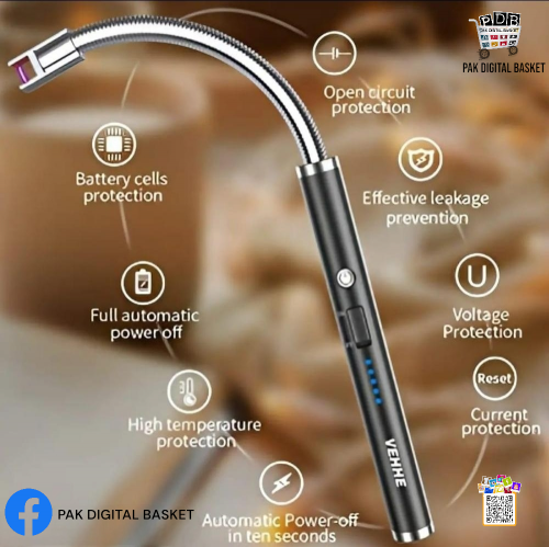 Rechargeable USB Lighter For Kitchen