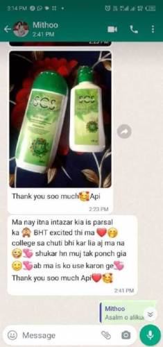 Hair shampoo &  Hair oil