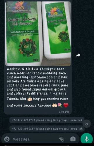 Hair shampoo &  Hair oil