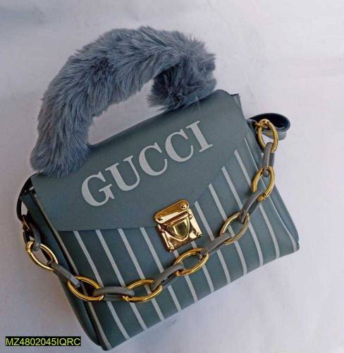 Women's  Rexine,  Printed  Top  Handle  shoulder  Bag new ( GUCCI )