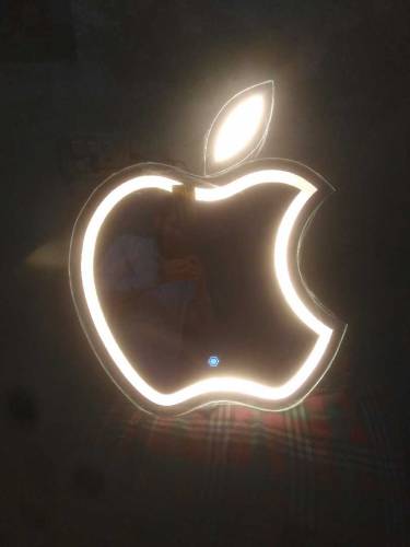 24x24 Mirror Touch Led Light 6mm Glass Design 