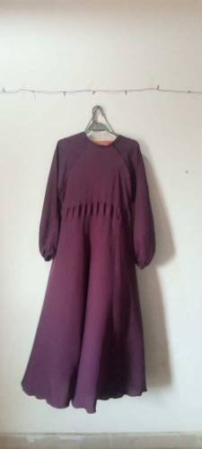 Beautiful purple shade Abbaya 