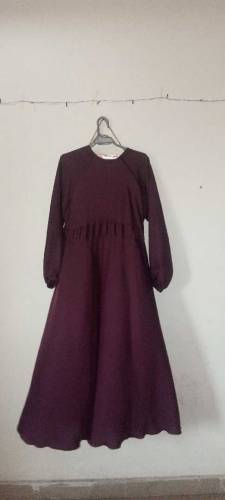 Beautiful purple shade Abbaya 