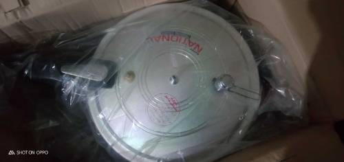 new National pressure cooker Grooved 9 litter 