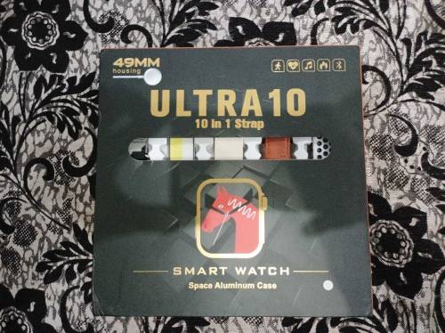 10 in 1 straps ultra smart watch