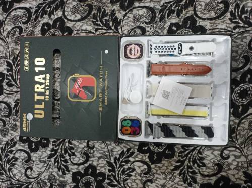 10 in 1 straps ultra smart watch