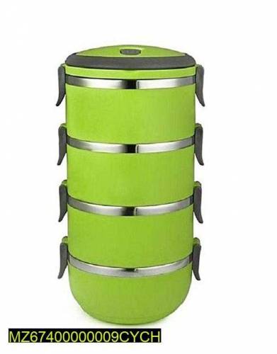 4 layered lunch box