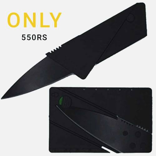 Pocket Cards Foldable Knife