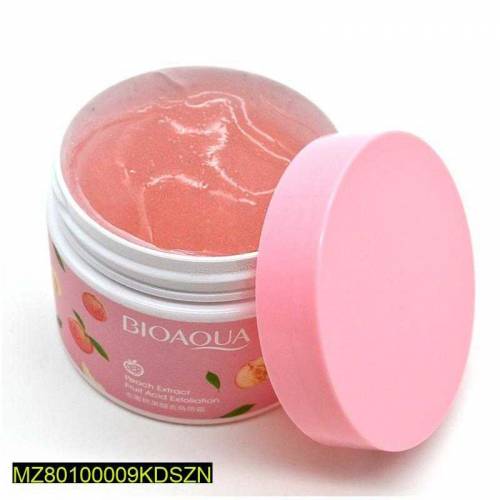 Peach Extract Exfoliating face gel cream