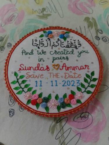 Nikah hoop embroidery frame 