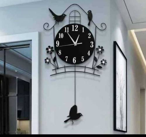 3d wall clock