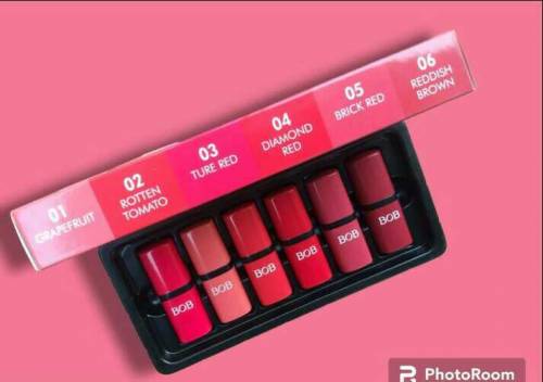 6 in 1 Matte lipstick set