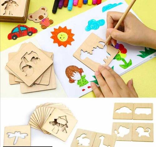 16 Pcs Wooden Drawing Boards