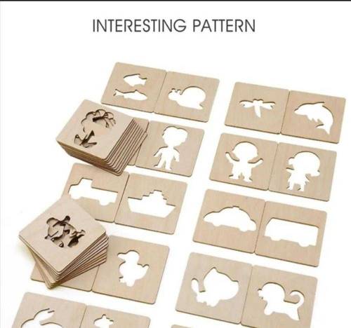 16 Pcs Wooden Drawing Boards