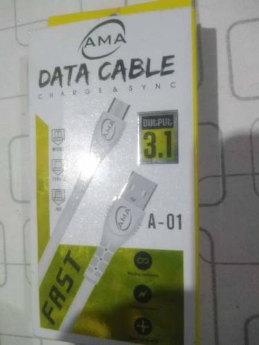 Tayp C fast charging and deta cabl.