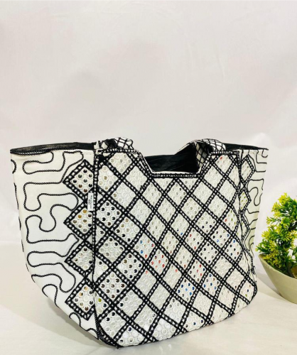 Fancy Traditional Embroidered Handbag 
