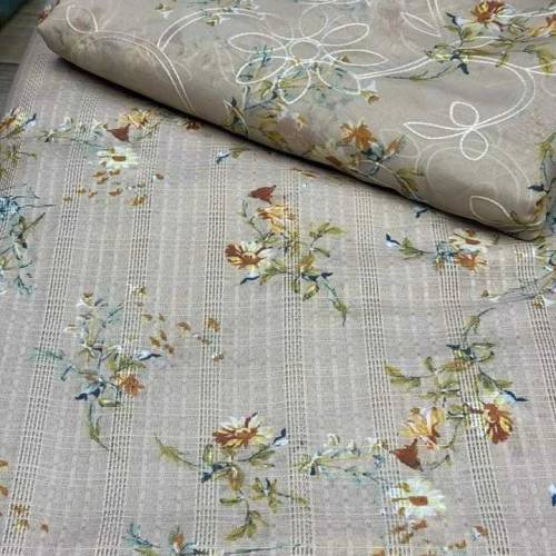 Dorya neno kary swiss lawn with shifoon dupatta 