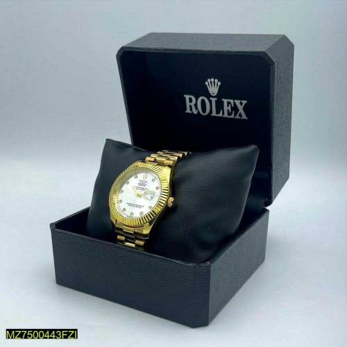 •  Material: Stainless Steel.  Product Type: Watch•  Details: Strap Ma