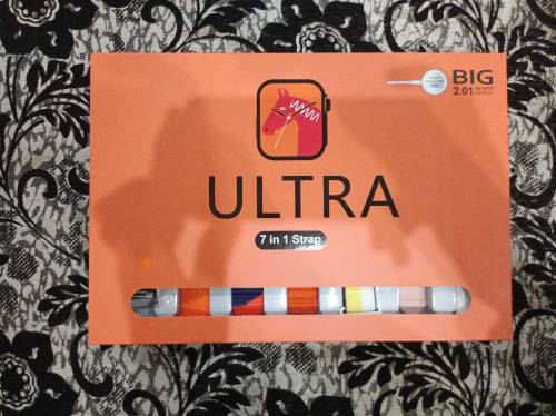 Ultra 7 (7 in 1) straps smart watch