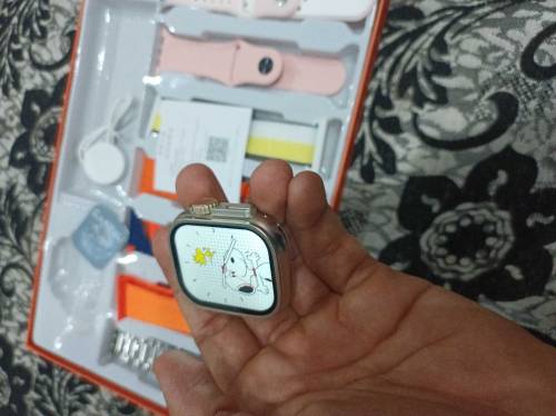 Ultra 7 (7 in 1) straps smart watch