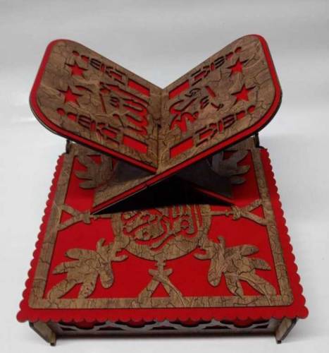 wooden engraved  box with raheel set of 2