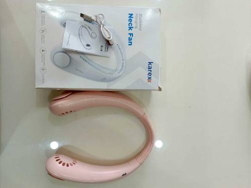 Neck Fans available in 3 different colors 