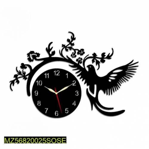 Analogue Wall Clock With Light 