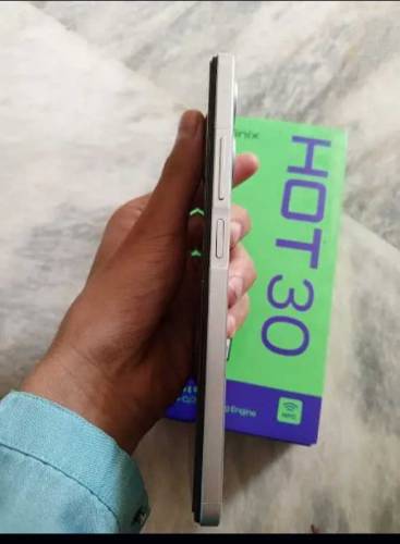 Infinix Hot 30 5 month warranty with box and charger