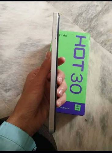 Infinix Hot 30 5 month warranty with box and charger