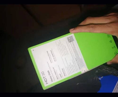 Infinix Hot 30 5 month warranty with box and charger