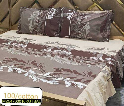 •  Fabric: Cotton•  Pattern: Printed•  Bed Size: Double Bed•  Number O