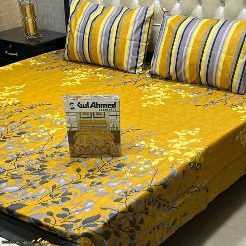 •  Fabric: Cotton•  Pattern: Printed•  Bed Size: Double Bed•  Number O