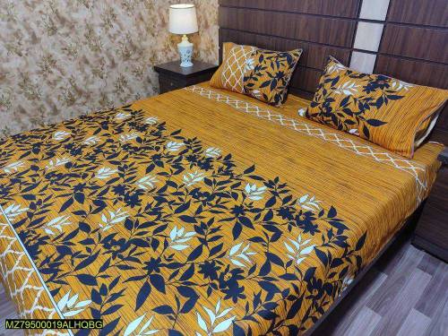•  Fabric: Cotton•  Pattern: Printed•  Bed Size: Double Bed•  Number O