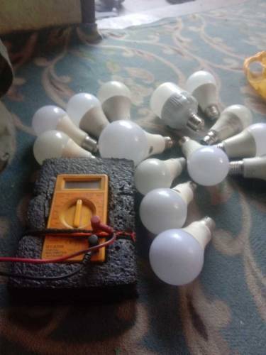 12watts LED Bulb  working condition