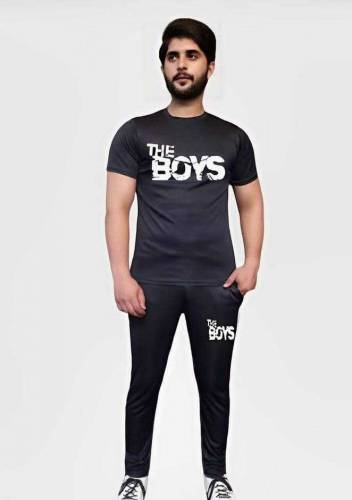 Mens Micro Printed Track Suit